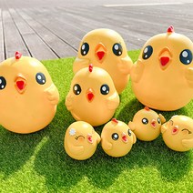 [왓위셀] 병아리 가족 장식 인테리어 아이방 저금통 지각비통, 05. 엄마 병아리