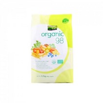 1.2kg 98%유기농 뉴웨이브 반려견 사료 치아건강 합리적가격 장기보관 노령견추천