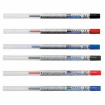 [KT알파쇼핑]유니 스타일핏트 유성 리필심, 0.5mm_레드_W180D70