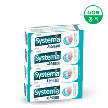 시스테마 아이스민트 알파 치약, 100g, 4개