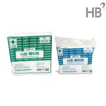 [한의] 위생 방수지 100매 L/M 사이즈 위생커버 종이커버 위생시트 베개커버 검진용커버 습강지 워터페이퍼 시트페이퍼 에프론, 1개