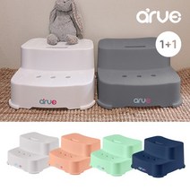 아르브 아르브(arve) 2단 유아 디딤대 1+1, 선택완료, 찐네이비/피치