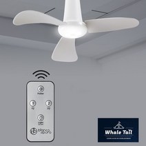 웨일테일 무선 타프팬 실링팬 캠핑용선풍기 미니 LED 리모컨 보관파우치포함