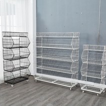 과자 매대 마트 진열대 약국 편의점 수납대 적층 선반, BH