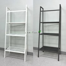 이케아 IKEA 정품 철제 선반 LERBERG 레르베리 화분 진열대, 그레이, 와이드4단, 1개