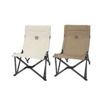 [스노우라인] 미니 릴렉스 체어 22 - 캠핑의자, 코튼크림