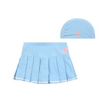 MLB 키즈 플리츠 스커트+수모 래쉬가드 71SW42831-50S