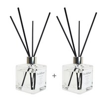 대용량디퓨저 네추럴 이앤디퓨저26종 향기 프리미엄향 200ml+200ml 식물성베이스 스틱16개 쏟아짐방지마개 실내용 디퓨저 방향제 패키지1+1, 블랙베리