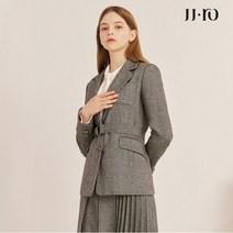 JJ지고트 메탈 버튼 울 블렌드 재킷 GLCA0JK52