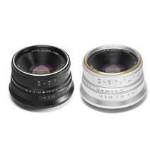 (특가/당일) [7장인] 25mm F1.8 수동 렌즈 7artisans 후지 X 소니 E 마운트 파나소닉 올림푸스, 25mm 후지 X 마운트 블랙