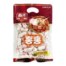 홍홍 중국식품 전통 야자사탕(빨강) 코코넛캔디 중국사탕 중국젤리 카라멜, 250g