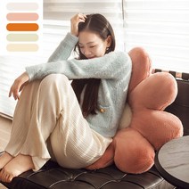 키밍 데이지 꽃쿠션 플라워 방석 홈카페 거실 베개 의자쿠션-72394EA, 55cm_인디핑크