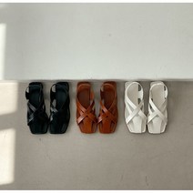 코지 여자 기본 심플 베이직 디자인 여름 바닷가 코디 샌들