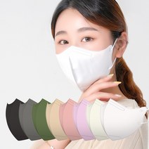 KF-94 아조라 파스텔에디션 2D 새부리 대/중/소형 컬러5종혼합마스크 25매/50매/100매(5매입), 대형, 100매, 컬러혼합5종