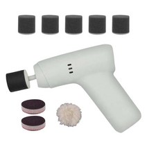 차량광택기 연마기 폴리싱 sononia car Polisher 기계 전기 연마 왁스 도구 스폰지 디스크 울 휠 auto paint care polisher pads for, 하얀