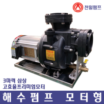 천일펌프 PMCT-80A 삼상 3인치 3마력 고효율프리미엄모터 해수펌프