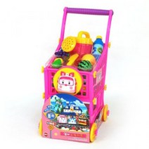5myshop_우전토이 로보카폴리 엠버 쇼핑카트 마트놀이 역할 소꿉 장난감 가게_5myshop, 무옵션상품임!!