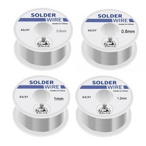 나전선 유연납 봉납 바납 인두납 실납 납땜 주석 와이어 틴 용융 로진 코어 솔더링 롤 0.6mm 0.8mm 1.0mm 1.2mm 8g 50g 100g 무클린 플럭스 2.0% 신제품, 0.6mm 100g