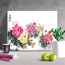 9타입 동양화그리기 대형그림아크릴화 DIY명화 유화색칠하기 HS10, diy그리기1(DIH10)_50x65_화이트프레임