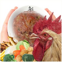 펫바프 펫푸드 강아지생식 바프식 홍삼 닭 85% 야채퓨레 7종 15% 혼합제품 1kg*10 수제 자연식 닭분쇄육 화식