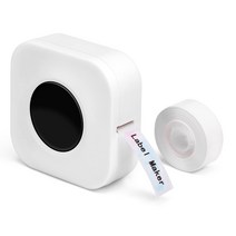 Phomemo Q30S 라벨 라이터 프린터 다기능 이름 가격표 날짜 번호 잉크없이 인쇄, White