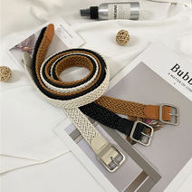 [사은품 증정] 보물섬 꽈베기 여성 벨트 캐주얼 벨트 여성 청바지 벨트