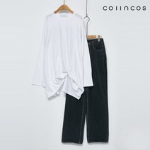 코인코즈 오버핏 백 트렁크 프린팅 티셔츠 (IY2SE2040)