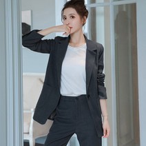 40대 여성 정장 셋트 투피스 9부 공무원 면접복장 50대 호텔