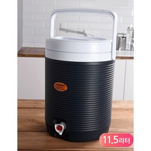 코스모스 수도꼭지 물통 약수통 10L 말통 원터치 용기 막걸리통 캠핑 가벼운 10리터