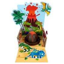 화산분출실험 공룡만들기 미술재료 유아미술 어린이집수업 집에서할수있는놀이