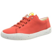Camper 여성용 Peu 투어링 스니커즈 화이트., 8, Red
