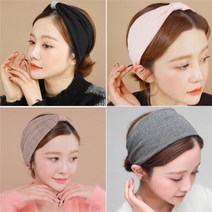 358_골지큐빅 헤어밴드 머리띠 헤어악세사리쇼핑몰
