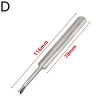 3pcs diy 핸드 스티칭 U V 모양의 Groover 스카이빙 에지 베벨러 도구 키트 가죽 공예 만들기 키트 예술 공예 봉제, D