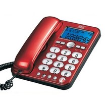 [없음] 대우 발신자표시 유선전화기 DT-770 레드, 상세 설명 참조