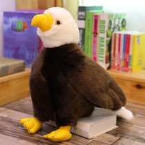 멋있는 독수리 인형 흰머리독수리 새 장식 선물 인테리어, 40cm, A