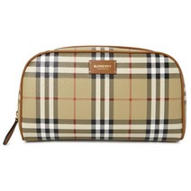 [버버리] [럭스보이] 체크 트래블 미디움 MD COSMETIC POUCH 8067158