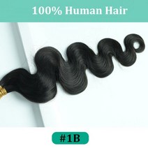 다크 브라운 웨이브 클립 인 헤어 익스텐션 10 개 160g 트리플 웨프트 바디 웨이브 레미 클립 실제 인모 익스텐션 풀 헤드 클립, 1B, 16 inches_10Pcs 160G