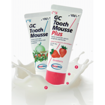 GC 투스무스 플러스 3가지맛 Tooth mousse plus 치아영양크림 40g, 민트맛 1개