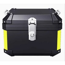 베스파탑박스 45L 강화 스쿠터 캐리어 가스통 바이크, 45L 실버 + 충격흡수