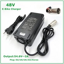 54.6V2A 충전기 54.6v 2A 전기 자전거 리튬 배터리 48V 이온 팩 XLR 플매트 카펫 러그, 03 UK