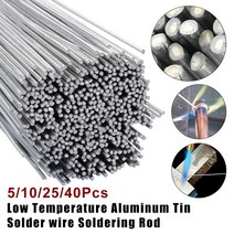 저온 알루미늄 알미늄 용접봉 용접 프로판 토치, 1.6mm-33cm, 40개