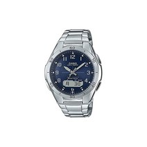 카시오 Casio 손목시계 WAVECEPTOR 세계 6국 전파 대응 워치 콤비 모델 WVA-M640D-2A2JF