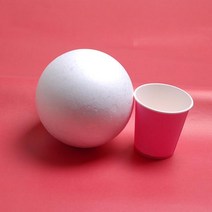 (R)스티로폼공 120mm 스치로폼공 눈사람만들기 완충제
