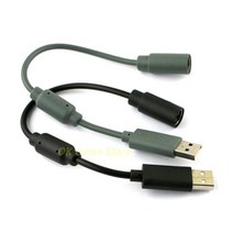 XBOX 360 콘솔게임 40 개몫 usb breakaway xbox 360 xbox 360 유선 게임 컨트롤러 용 케이블 어댑터 코드 교체 연결 10, 혼합