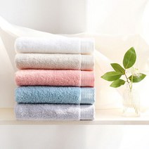 [어메니티] 프리미엄 40수 코마사 200g 호텔수건, 색상:화이트