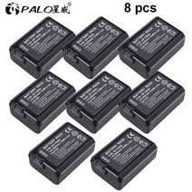 스테디 캠 카메라 봉 모노포드 삼발이 PALO mAh NPFW5 NP FW5 배터리, 07 8PCS FW50