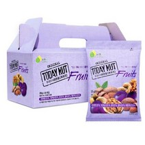 자연루 투데이넛 너트한줌 후르츠 20g 30봉 투데이 하루 견과류 답례품 견과 선물세트