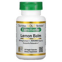 CGN 유로허브 레몬밤 단델리온 500mg 60캡슐, 1병