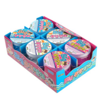 mytoys 빅 푸딩 젤리 슬라임 250g 3종 x 2p, 핑크+투명(클리어)+파랑, 3세트