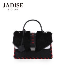 JADISE 자디스 여성 토트백 CARTELLA MEDIUM-RED/BLACK
